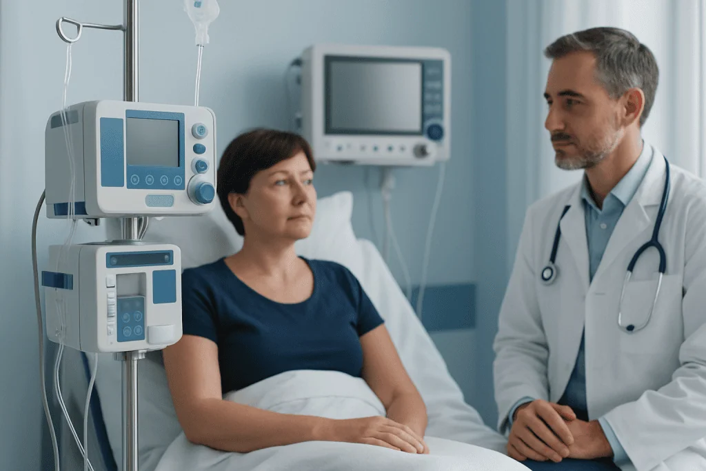 Symptoms and B symptoms — lymphoma