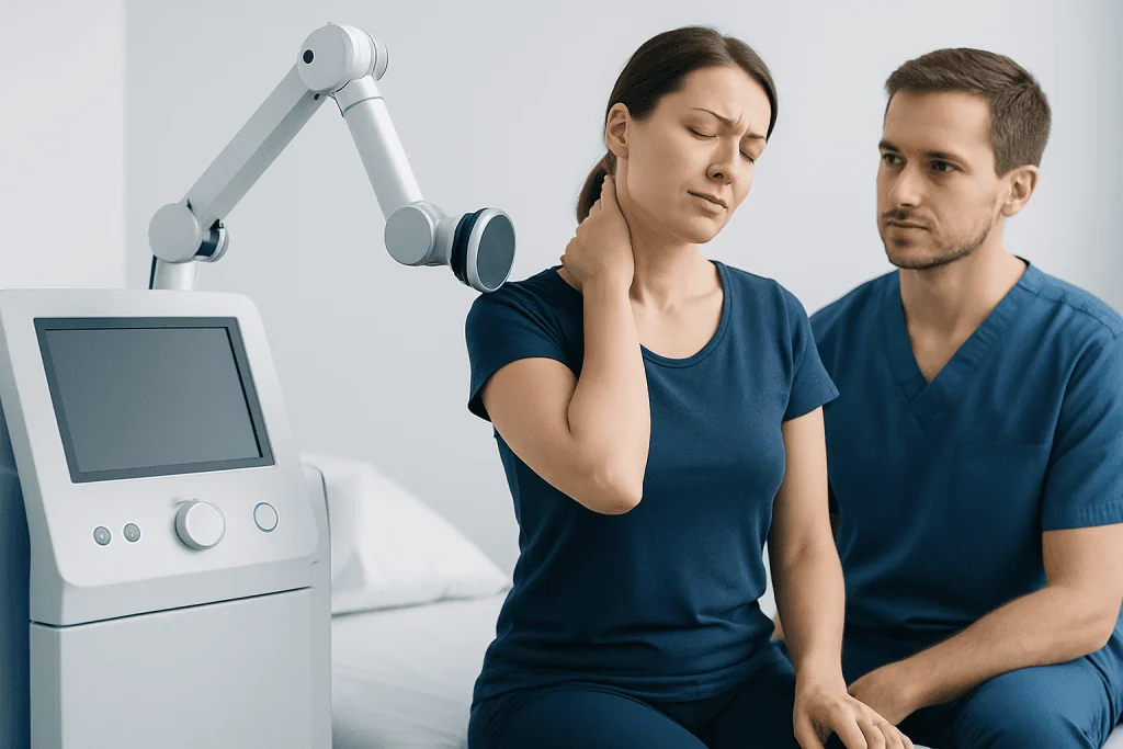 Symptoms and common patterns — relief of stiff neck