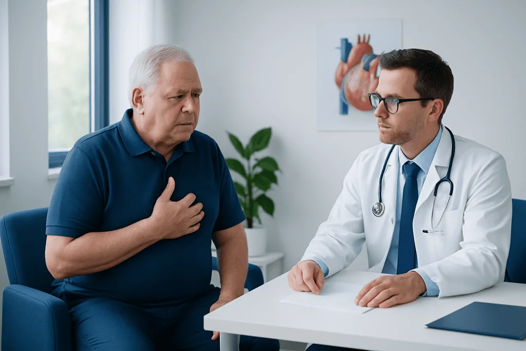 Symptoms and Conditions That Lead to Evaluation — coronary artery bypass surgery