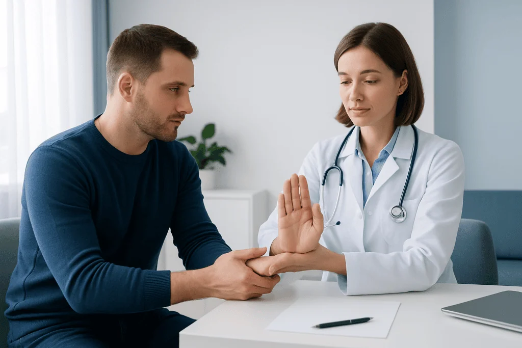 Symptoms and Conditions the Phalen Test Helps Evaluate — phalen test