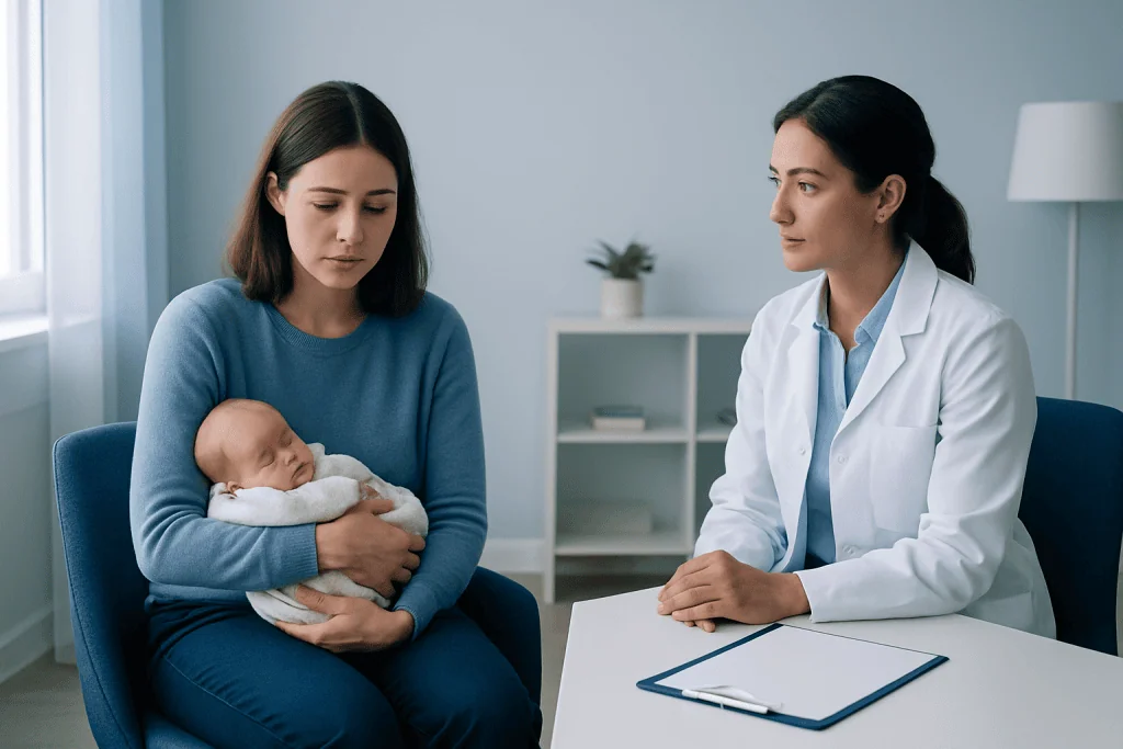 Symptoms and daily effects — postpartum anxiety
