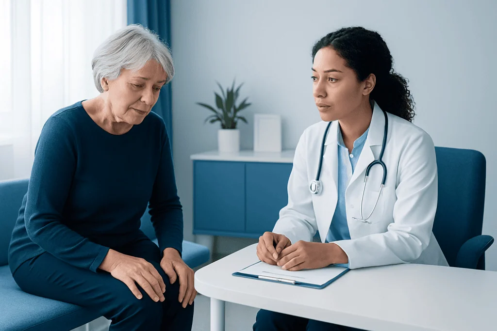 Symptoms and day-to-day impact — arthrosis