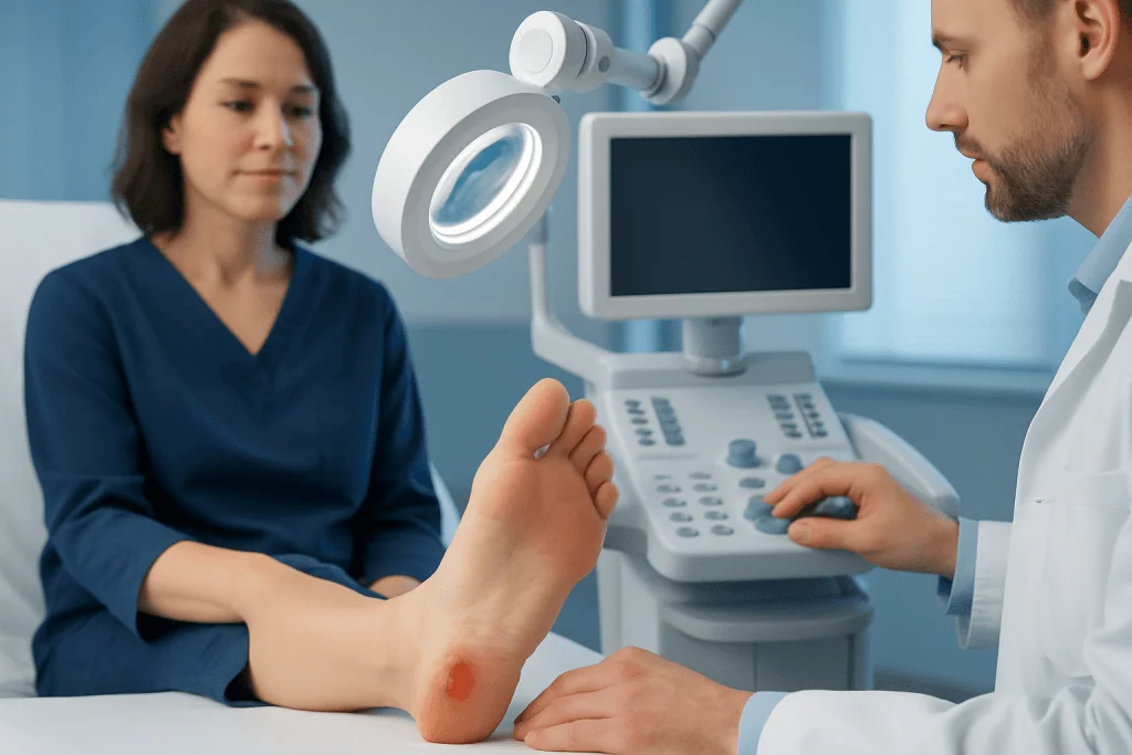 Symptoms and Different Types of Toe Blisters — blister on toe