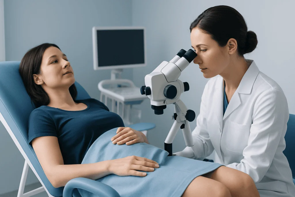 Symptoms and early warning signs — cervical cancer