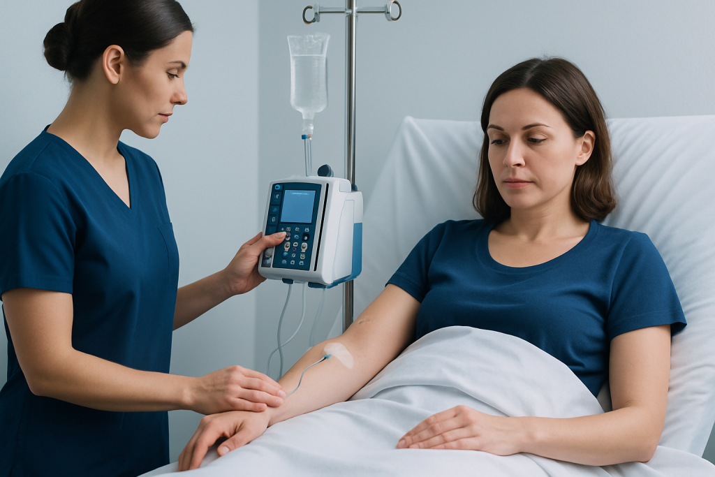 Symptoms and early warning signs — extravasation