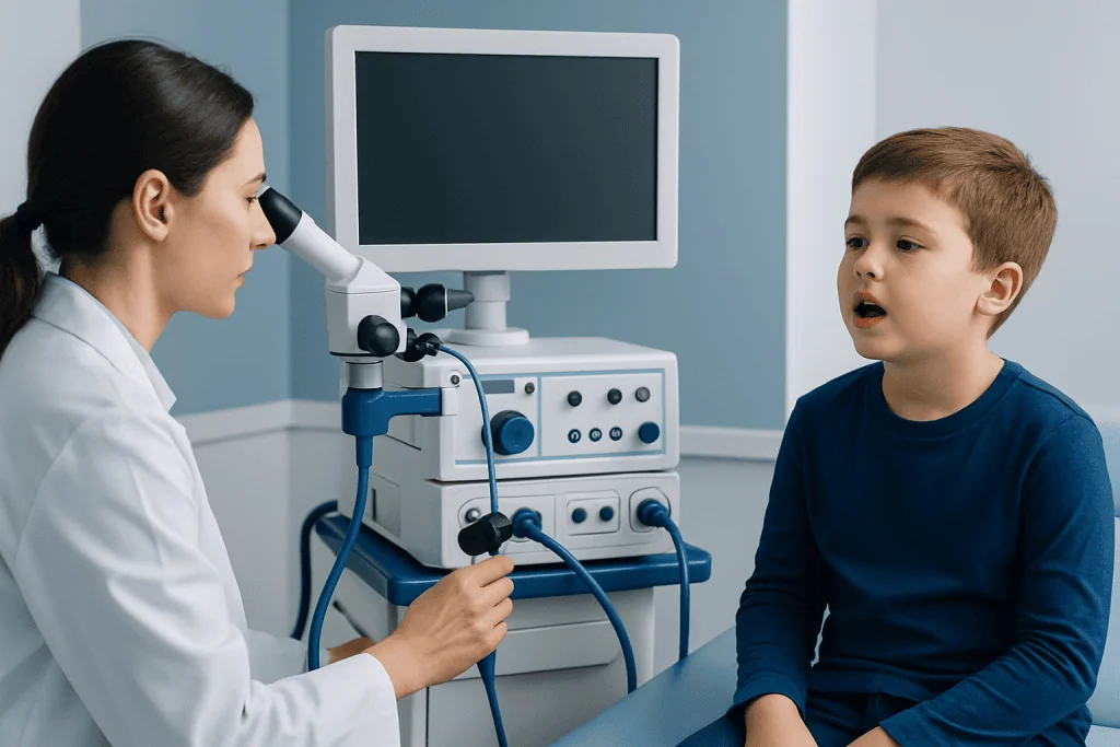Symptoms and effects on daily life — adenoids