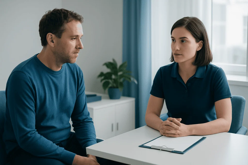 Symptoms and everyday difficulties that may lead to referral — occupational therapy