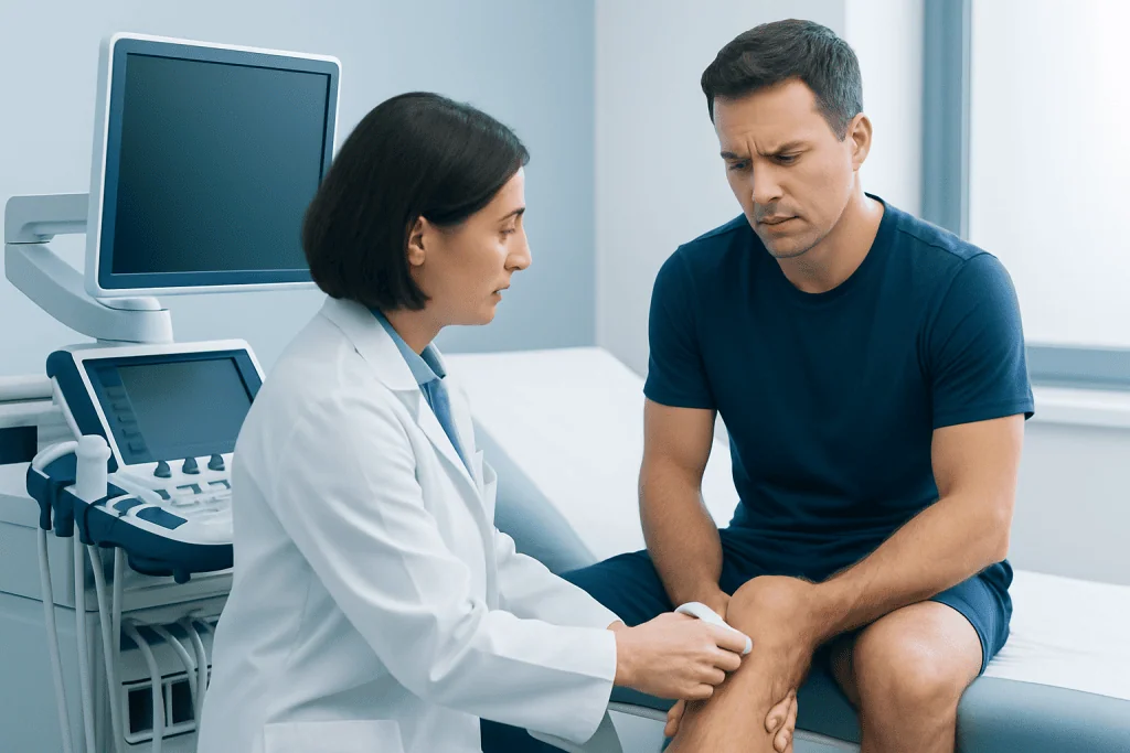Symptoms and how a calf strain feels — calf strain