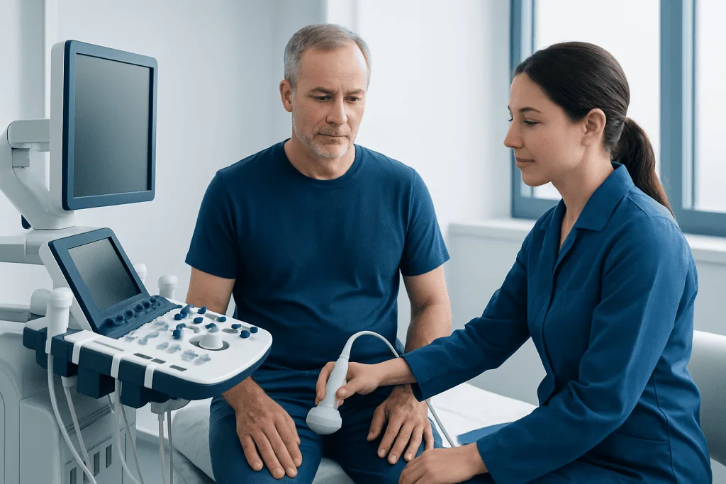 Symptoms and how a hydrocele feels — hydrocele