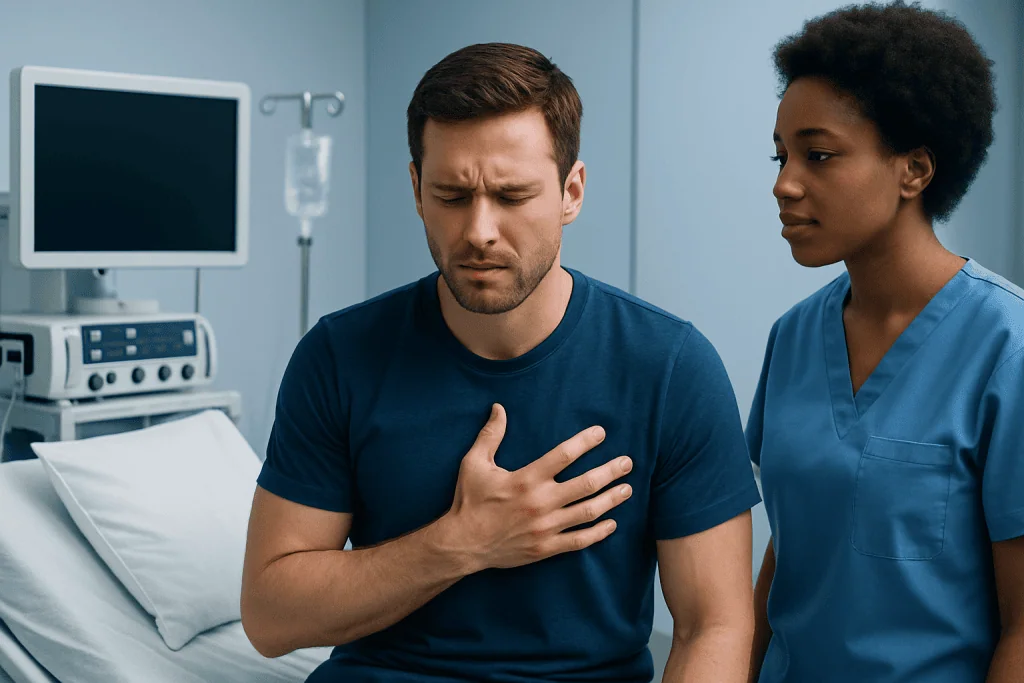 Symptoms and how chest muscle pain may feel — muscle injury chest