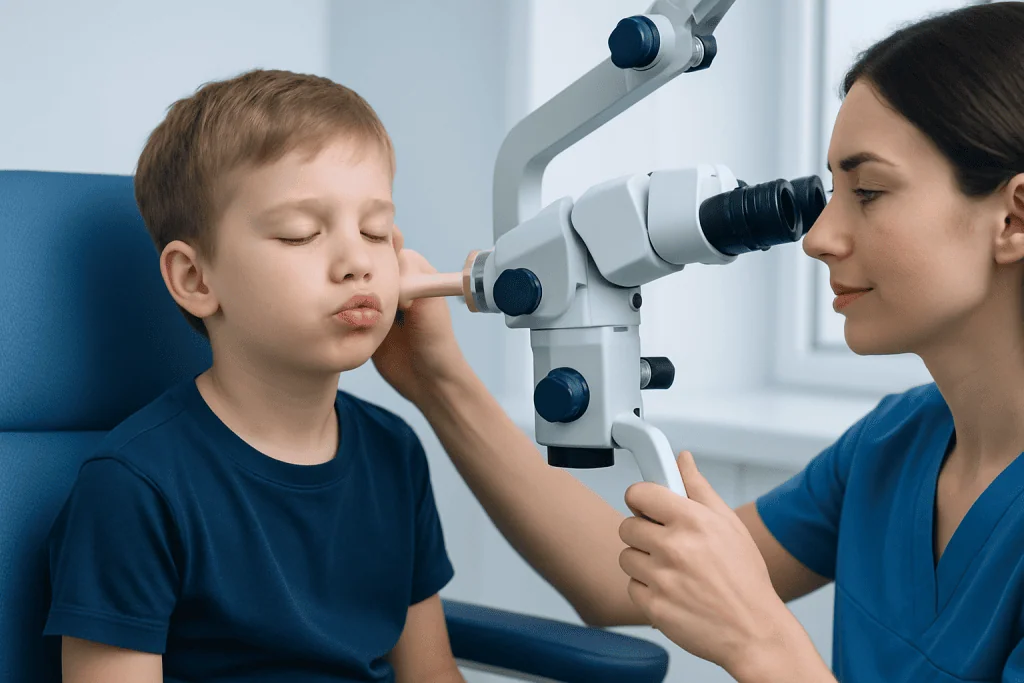 Symptoms and how it feels — otitis media with effusion