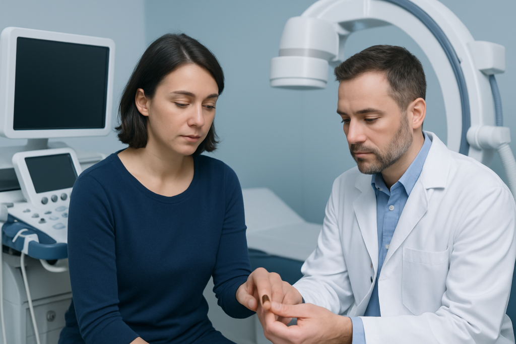 Symptoms and how it looks — subungual hematoma