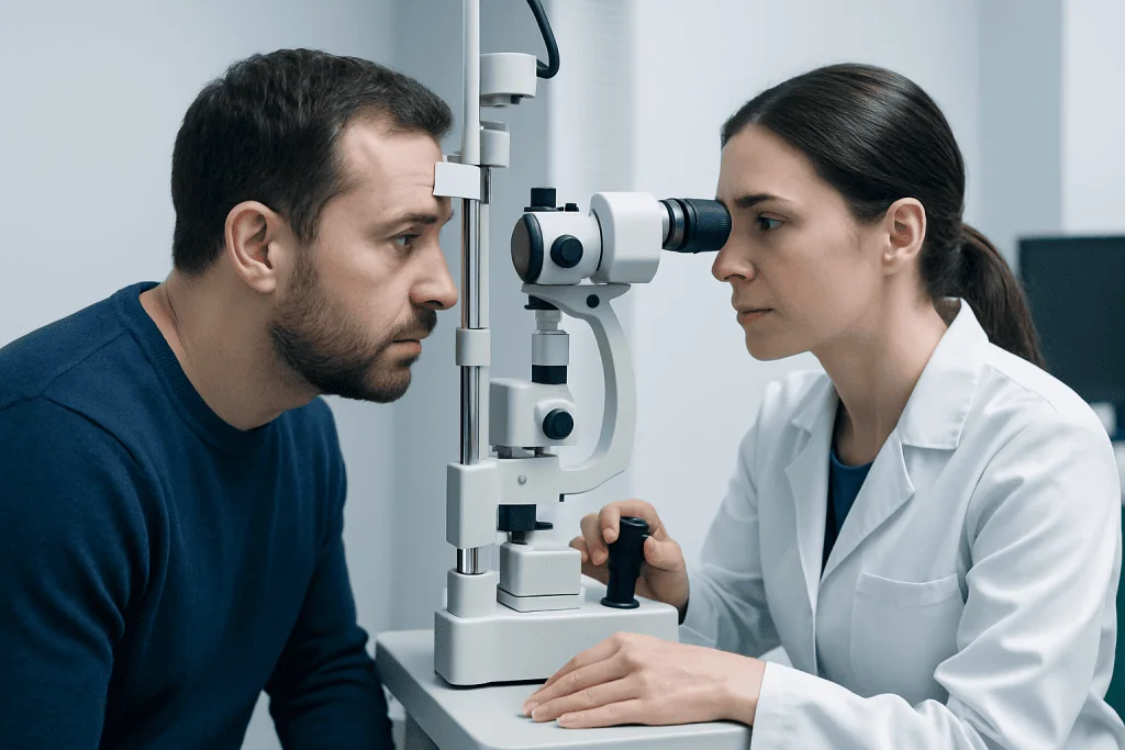 Symptoms and how it may affect daily life — night blindness