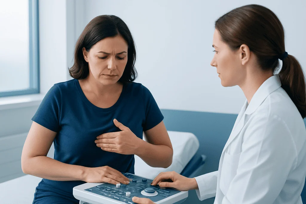 Symptoms and how it may feel — clogged milk duct