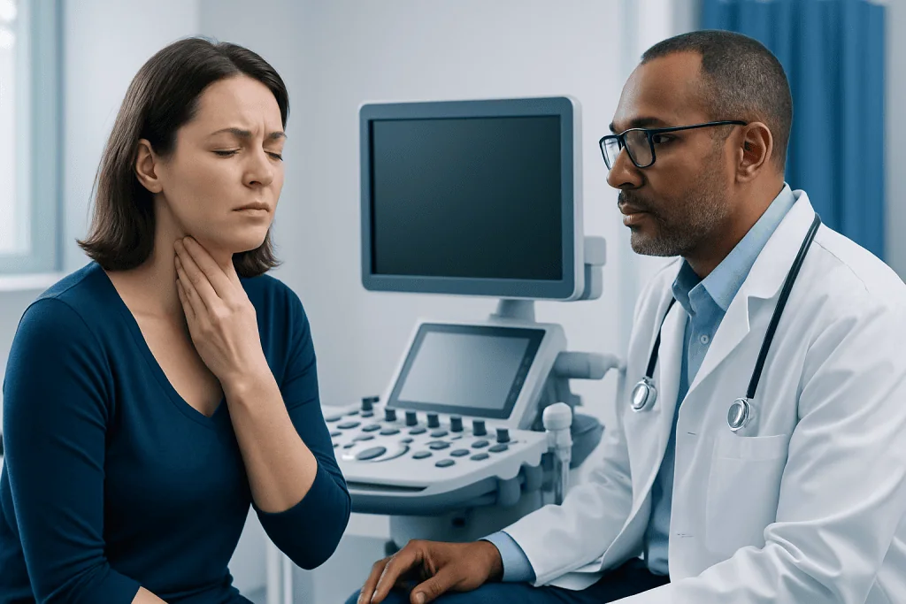 Symptoms and how it may feel — thyromegaly