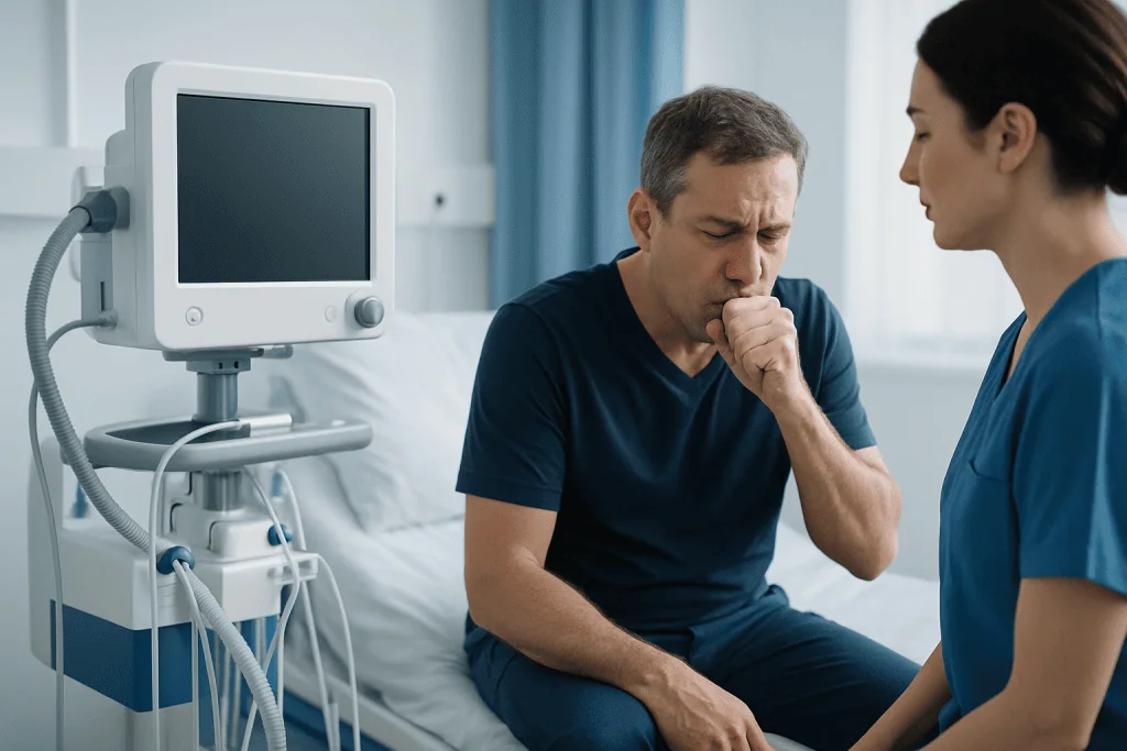 Symptoms and how it may feel — smokers cough