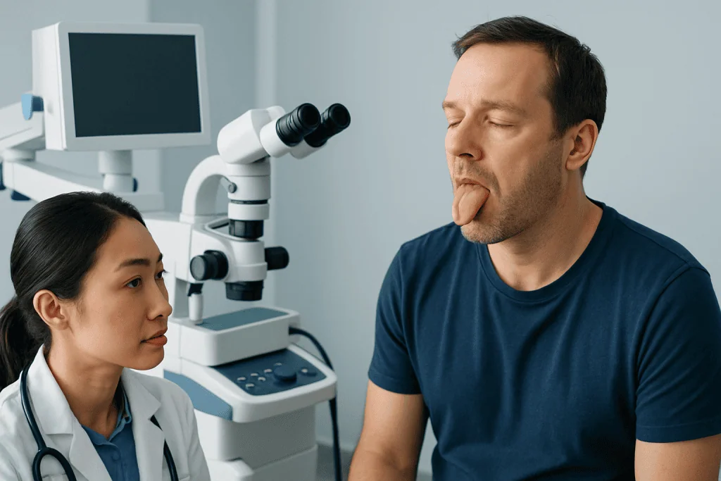 Symptoms and how it may feel — skin tag on tongue