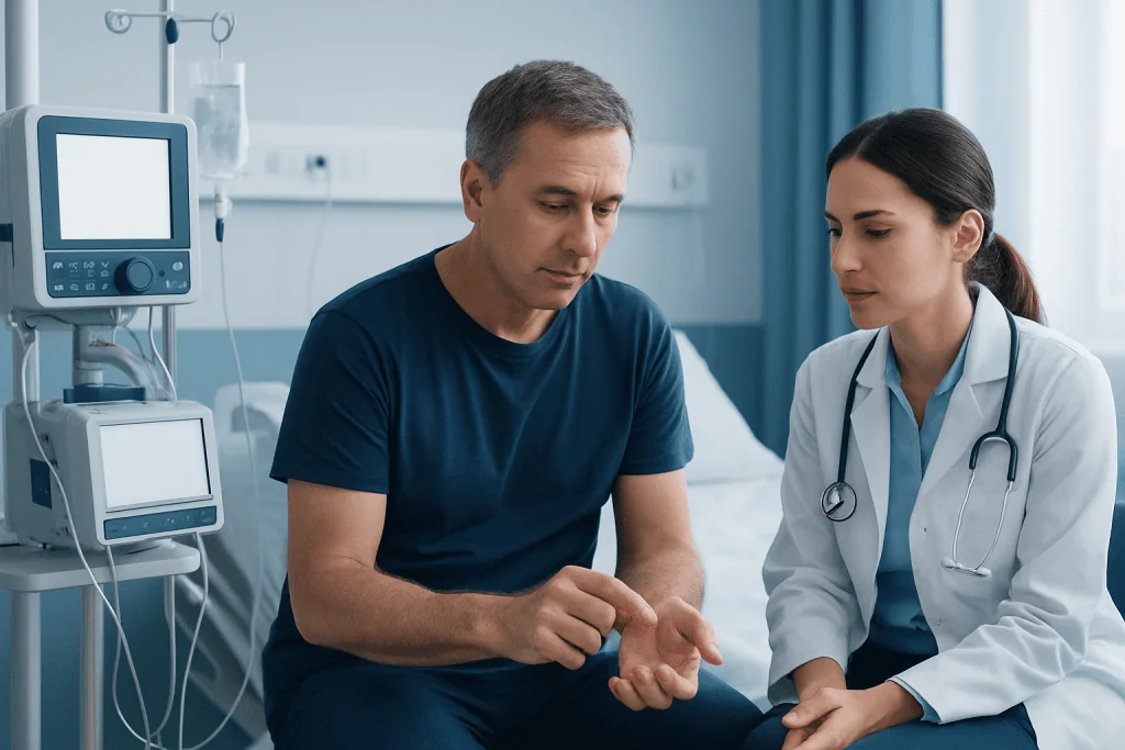 Symptoms and how it usually develops — herpetic whitlow