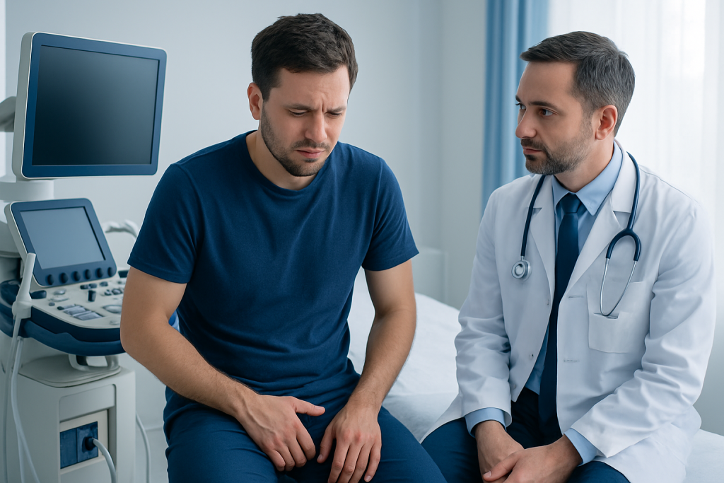 Symptoms and how orchitis may feel — orchitis