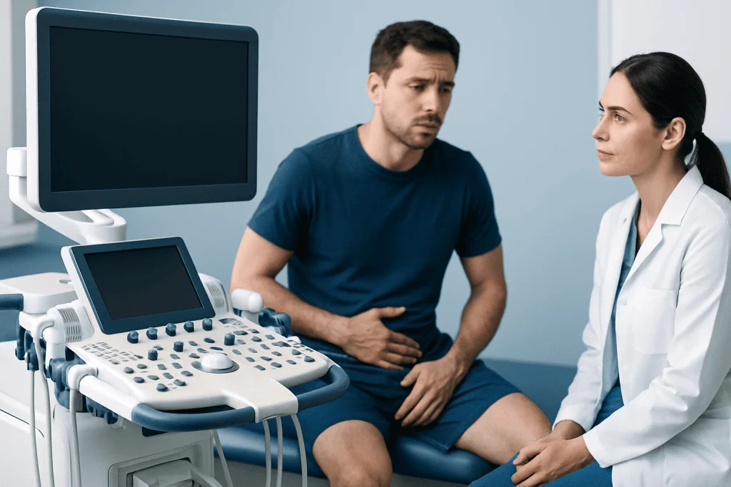 Symptoms and how patients describe the pain — sports hernia