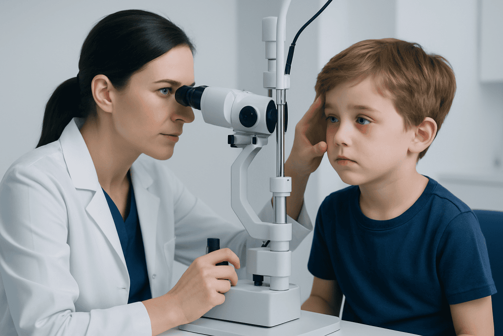 Symptoms and how pink eye may look in children — conjunctivitis in children