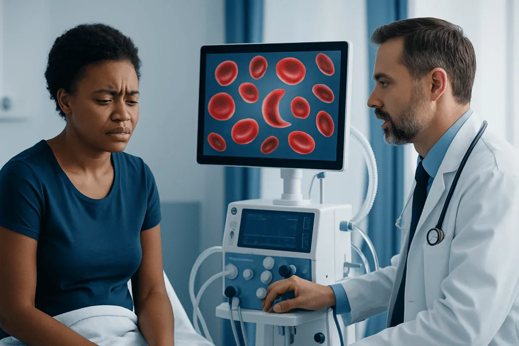 Symptoms and how the condition affects the body — sickle cell anemia