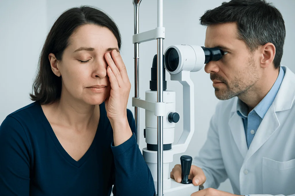 Symptoms and how the condition may feel day to day — keratoconjunctivitis sicca