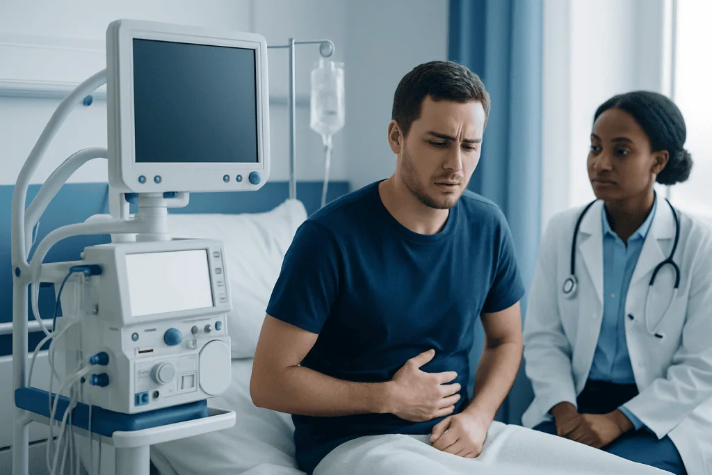 Symptoms and how the illness may feel — typhoid fever
