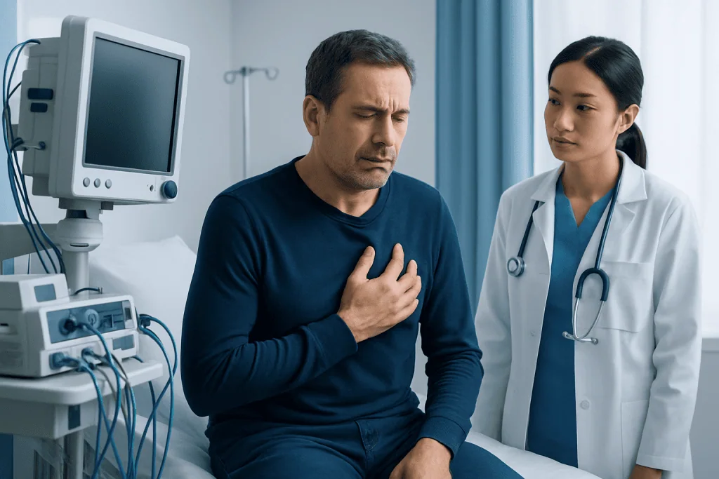 Symptoms and how the pain may feel — pericarditis