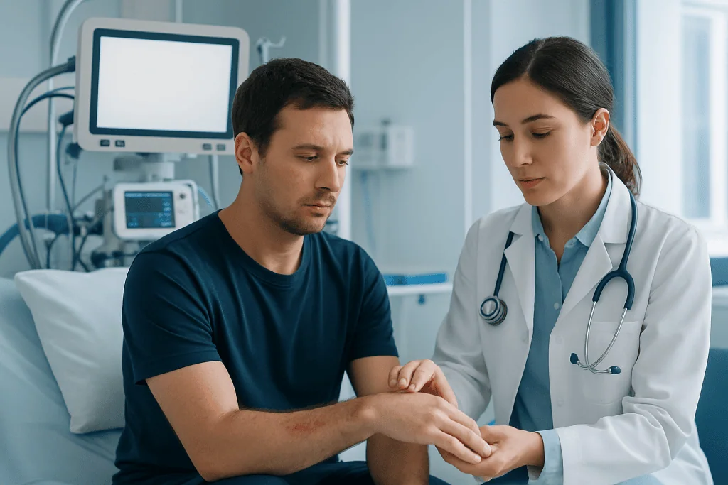 Symptoms and how the rash changes over time — poison oak treatment