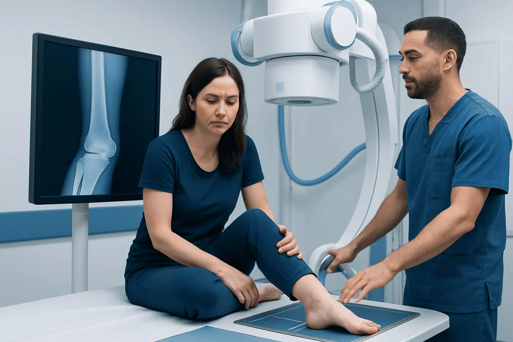 Symptoms and how they feel — stress fracture