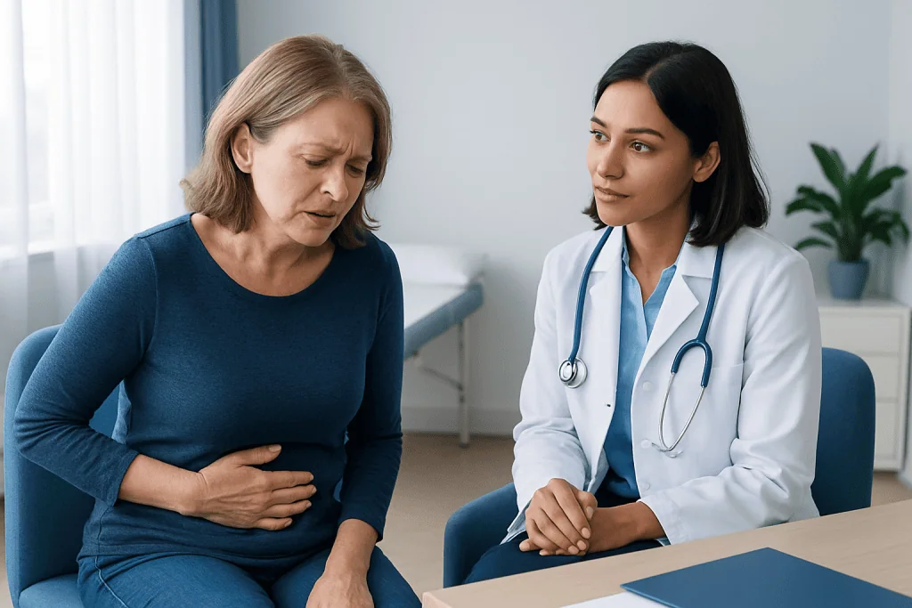 Symptoms and how they may feel — sphincter of oddi dysfunction