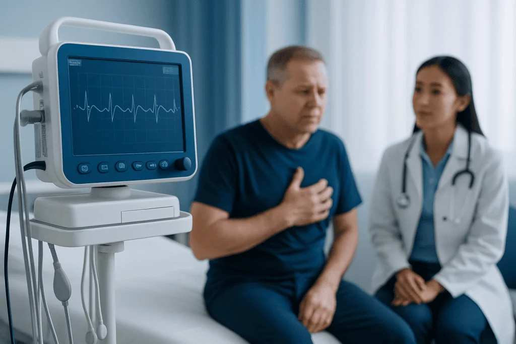 Symptoms and how they may feel — heart disease coronary heart disease