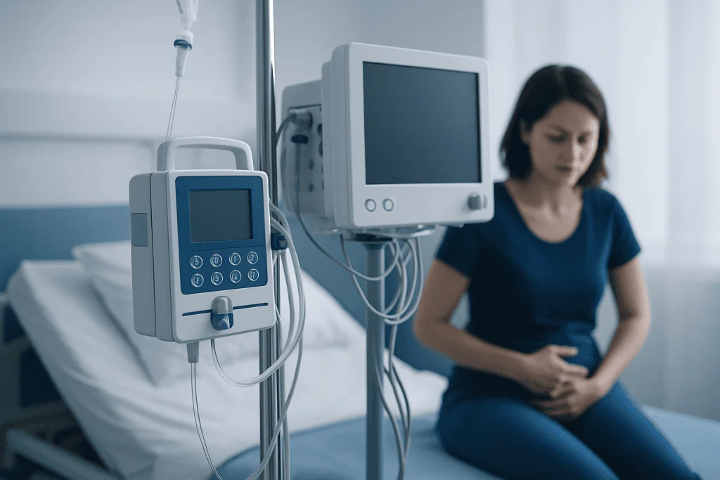 Symptoms and how they may feel day to day — acute cystitis with hematuria