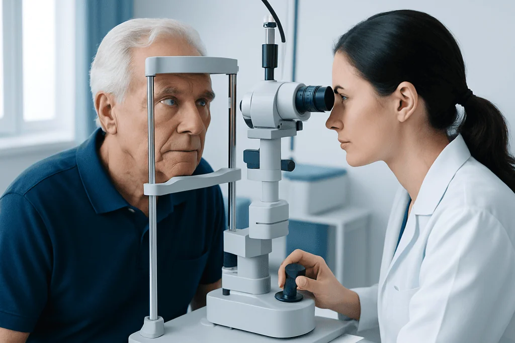 Symptoms and how vision changes over time — cataract