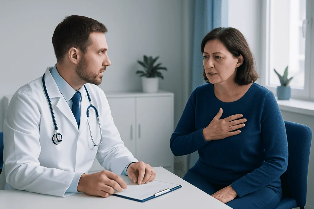 Symptoms and possible complications — mitral valve prolapse