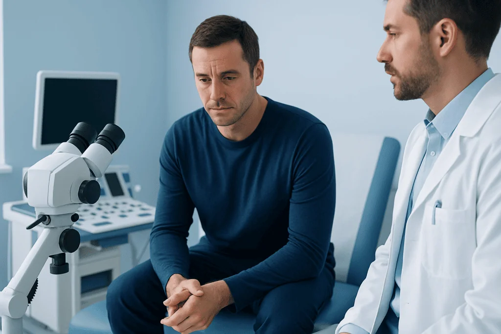Symptoms and possible complications — hpv in men