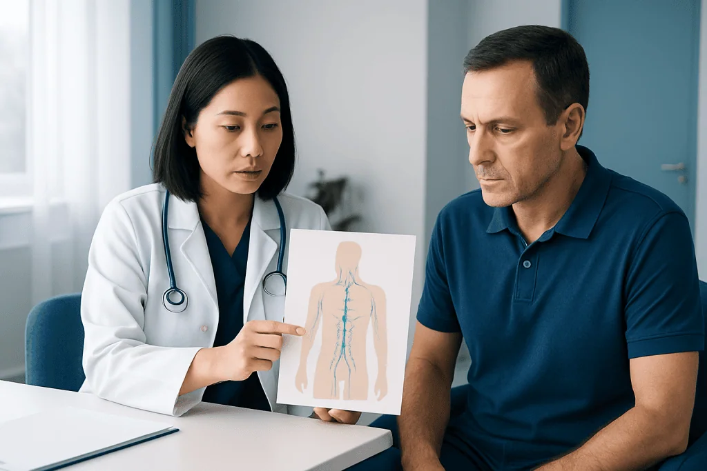 Symptoms and possible complications — thoracic duct