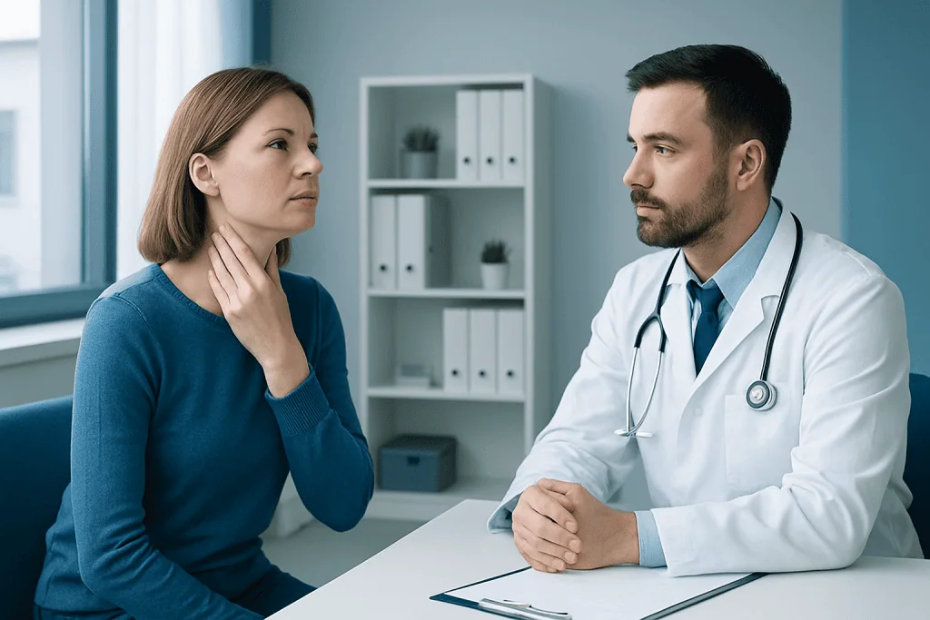 Symptoms and possible complications — cyst branchial cleft