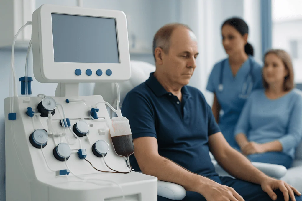 Symptoms and possible effects — thrombocytopenia