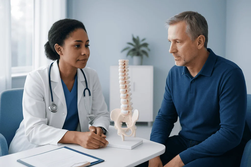 Symptoms and possible effects — disc desiccation