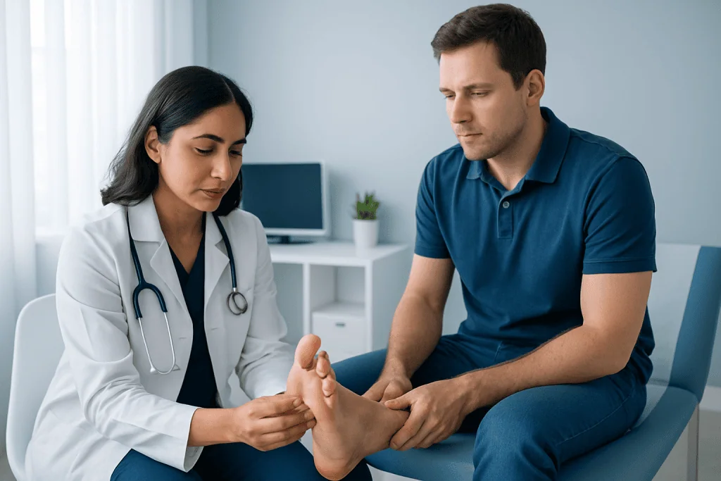 Symptoms and possible related problems — morton's toe