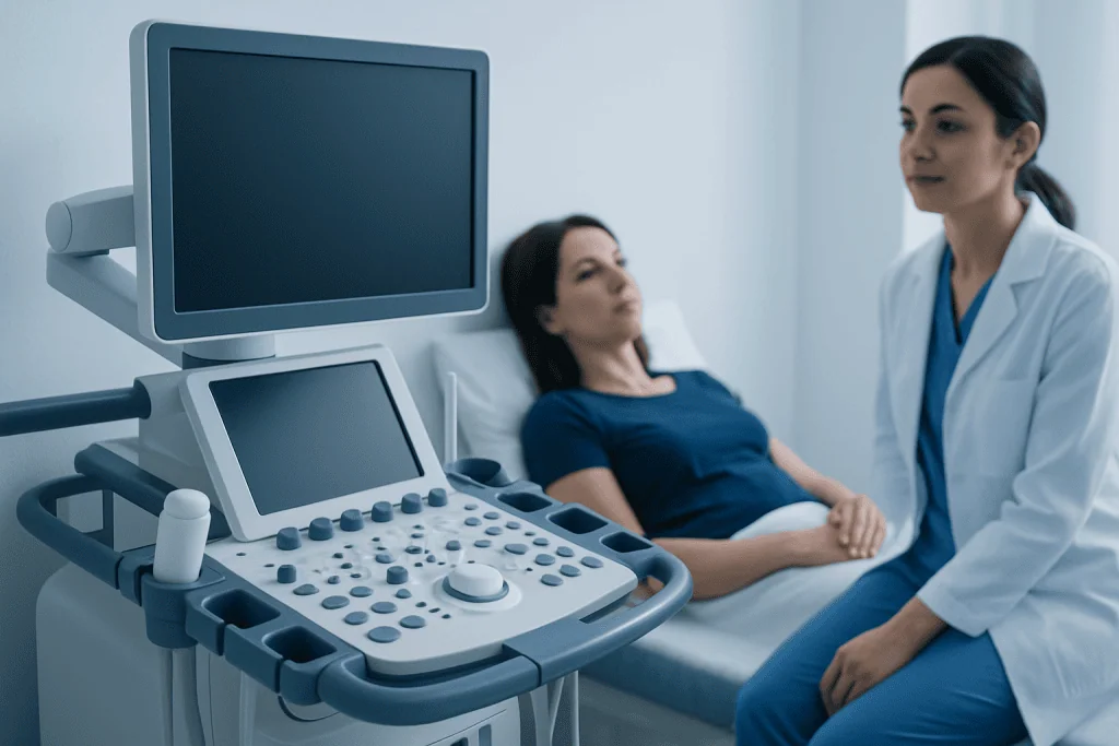 Symptoms and possible signs — adnexal mass