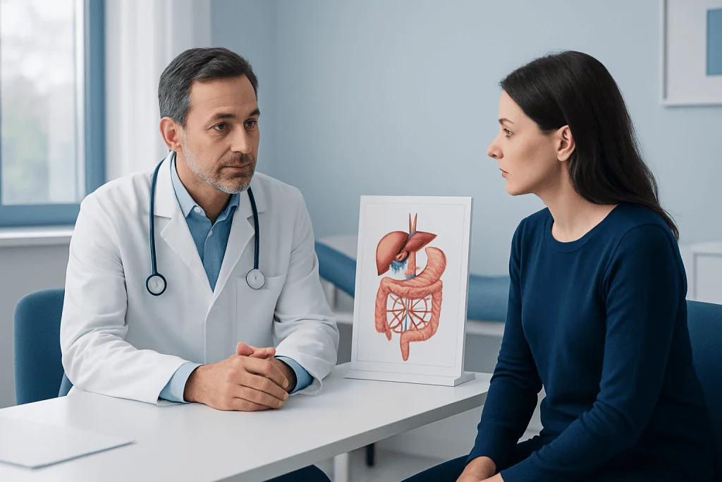 Symptoms and possible warning signs — celiac trunk