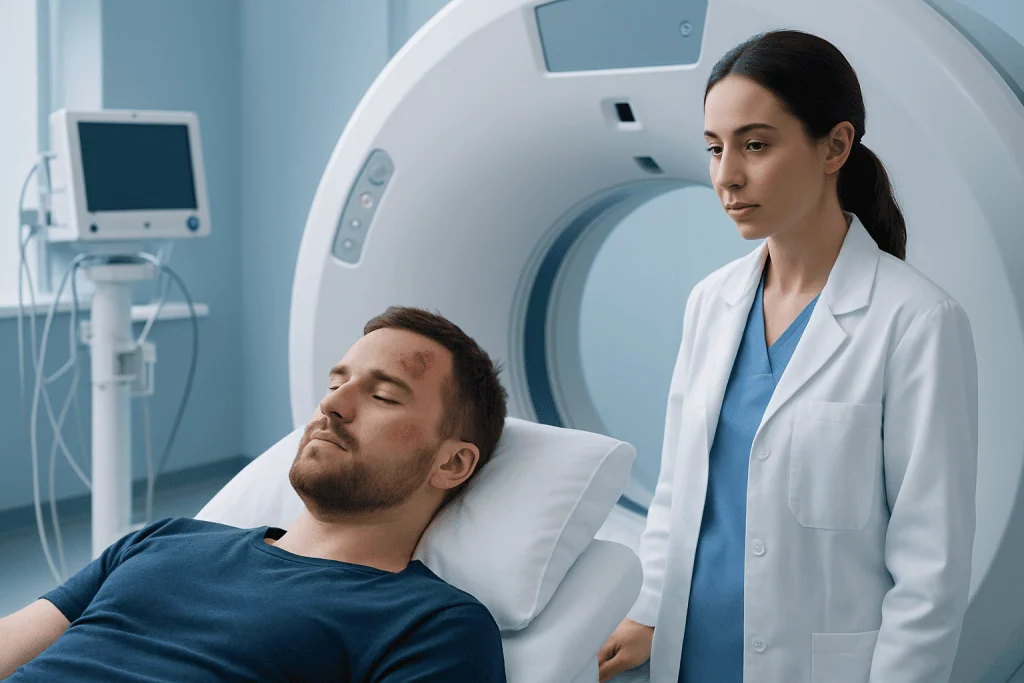 Symptoms and possible warning signs — head injury