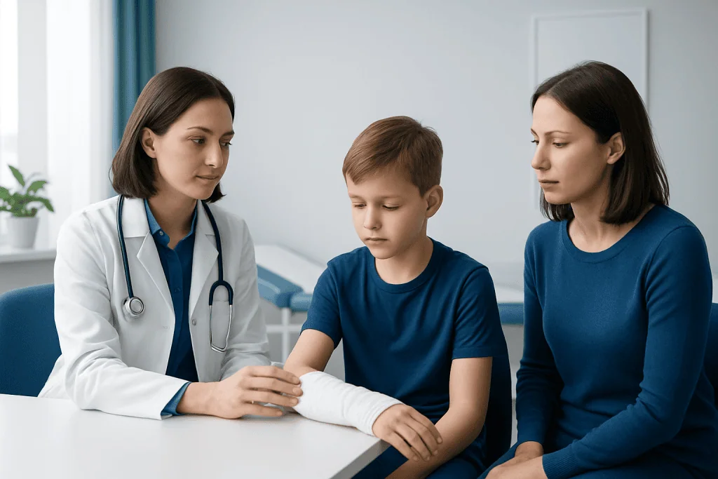 Symptoms and Signs — buckle fracture