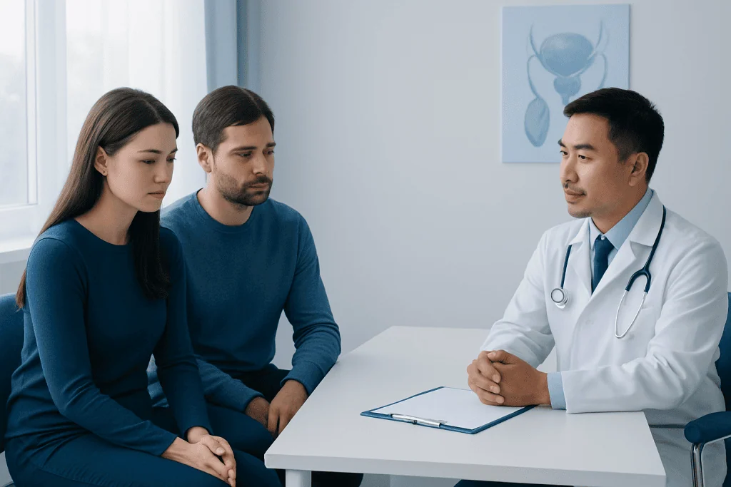 Symptoms and signs — azoospermia
