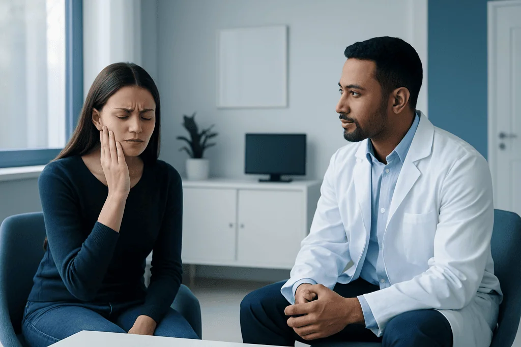 Symptoms and signs of a cavity — cavity