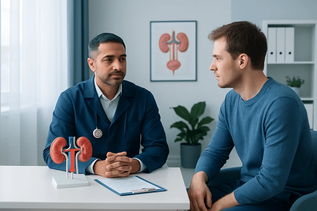 Symptoms and signs of kidney problems — nephrology