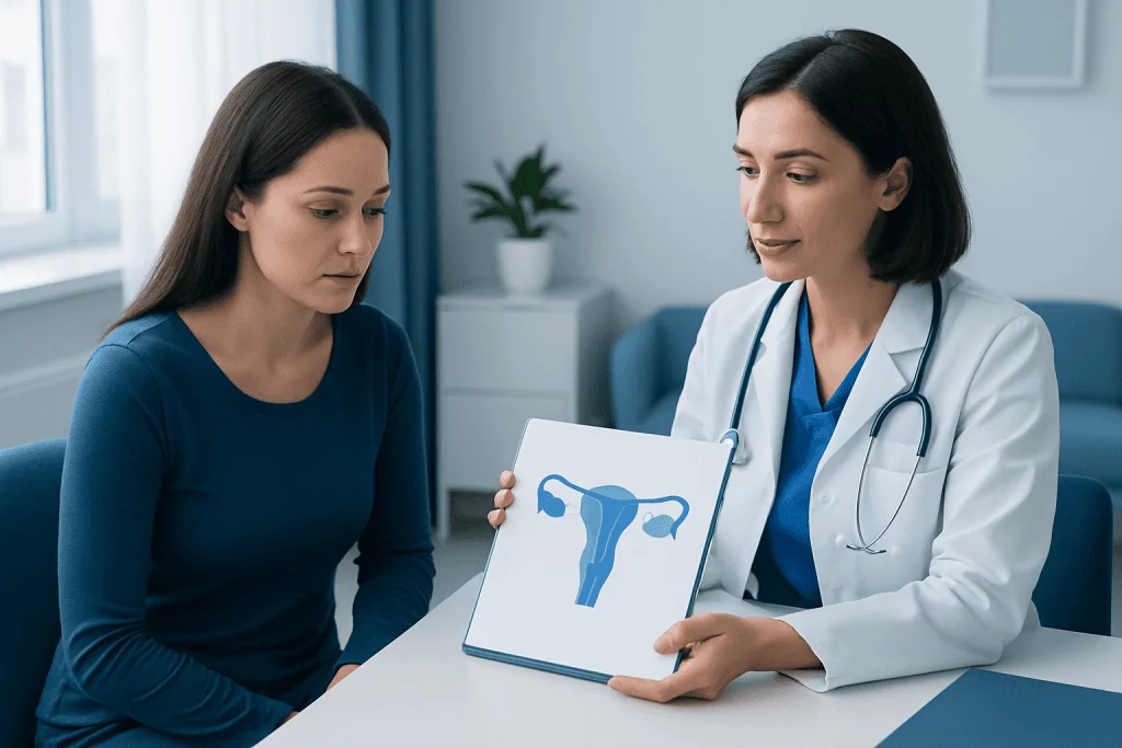 Symptoms and Signs of Reduced Endometrial Receptivity — endometrial receptivity in IVF